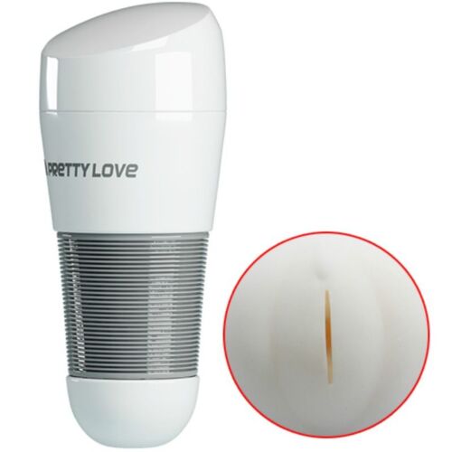 Masturbador Pretty Love Kitty White con textura realista