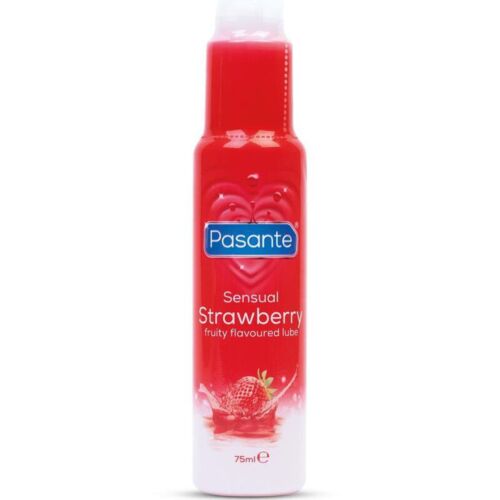 Lubricante Pasante Fresa 75 ml - Gel vegano y suave