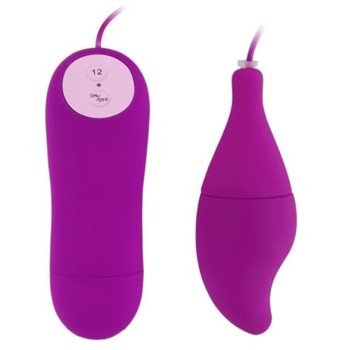 Vibrador Baile Pleasure Shell12 con control por cable