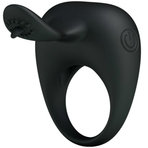 Anillo Vibrador Pretty Love con lengua estimuladora