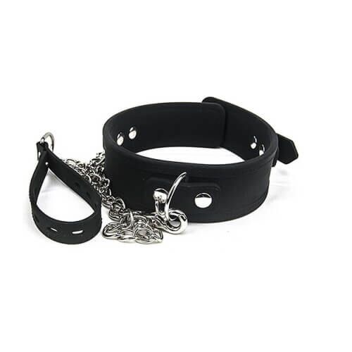 Collar y correa de silicona Bound to Please