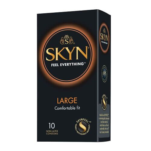 Preservativos Mates SKYN Large con material suave