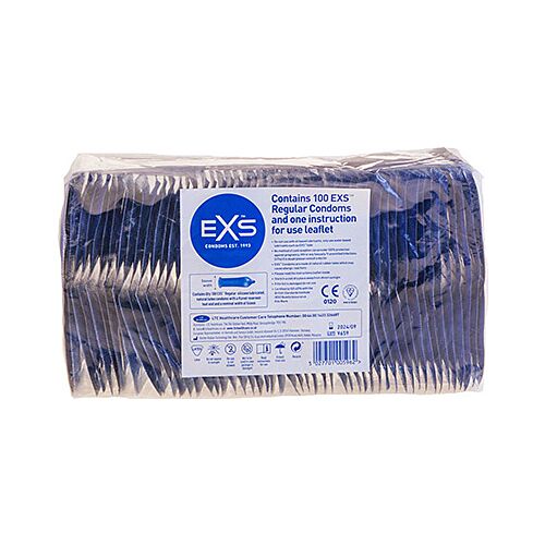 Preservativos Exs Regular 100?s con ajuste confortable