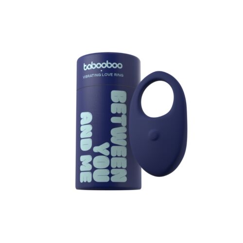 Anillo Vibrador Tabooboo Between You and Me con Estimulador Texturizado