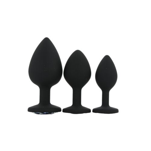 Set de Butt Plugs Toosh con Base Joya