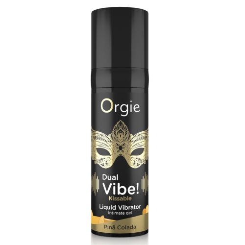 Gel estimulante Orgie Dual Vibe Piña Colada besable