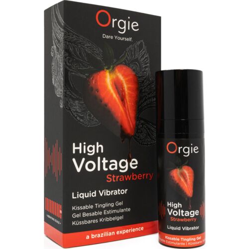 Gel estimulante Orgie High Voltage - Sabor a Fresa