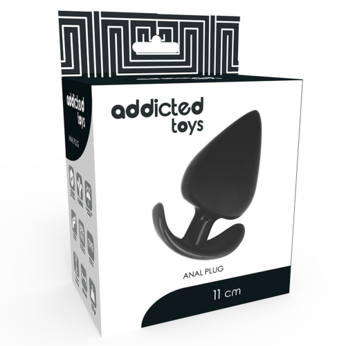 Plug Anal Addicted Toys 11 cm con textura realista