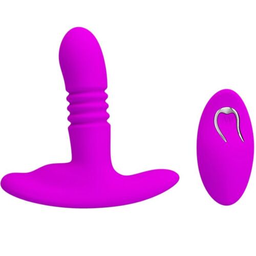 Plug Anal Pretty Love Heather con control remoto y succión