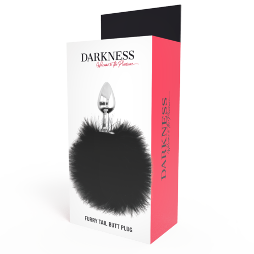 Plug anal DARKNESS EXTRA BUTTPLUG con cola peluda