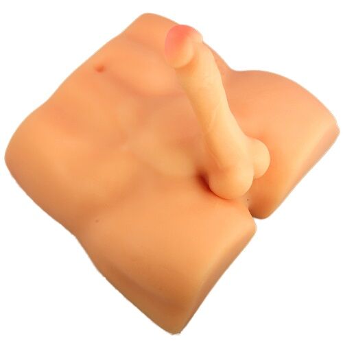Dildo Blush Novelties Rough Rider con torso masculino
