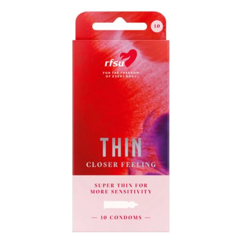 Preservativos RFSU Thin 10 Uds extrafinos