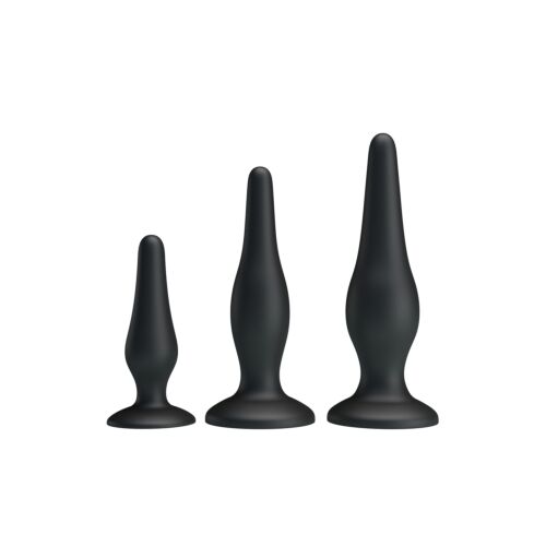 Set de Plugs Anales PARTY UP Jerry para Entrenamiento Progresivo