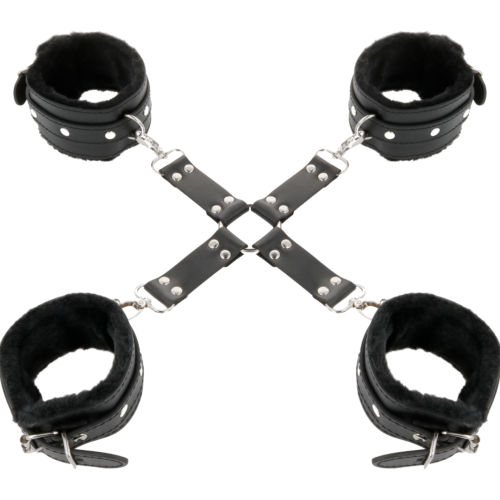 Esposas Darkness Bondage para pies y manos