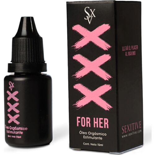 Óleo íntimo SEXITIVE XXX For Her estimulante