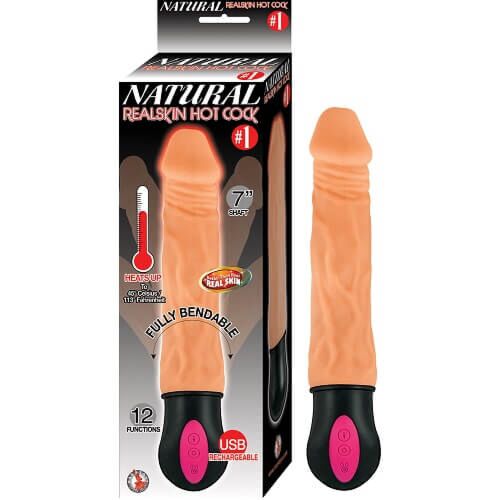 Consolador Nasstoys Realistic Warming 7 inch con Calor