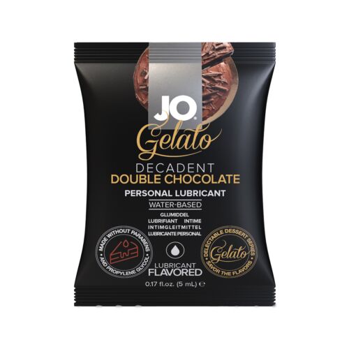 Lubricante Gelato Double Chocolate System JO 5 ml