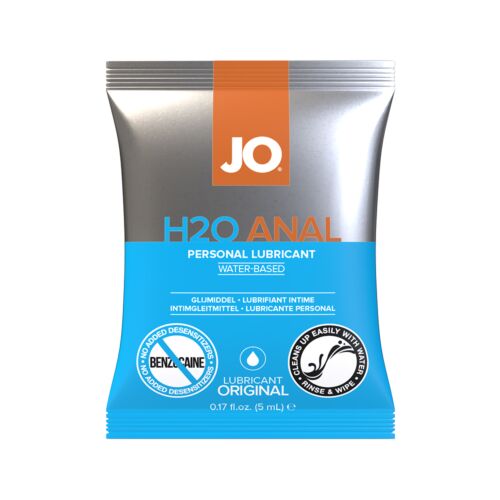 Lubricante anal SYSTEM JO Sachet H2O 5 ml