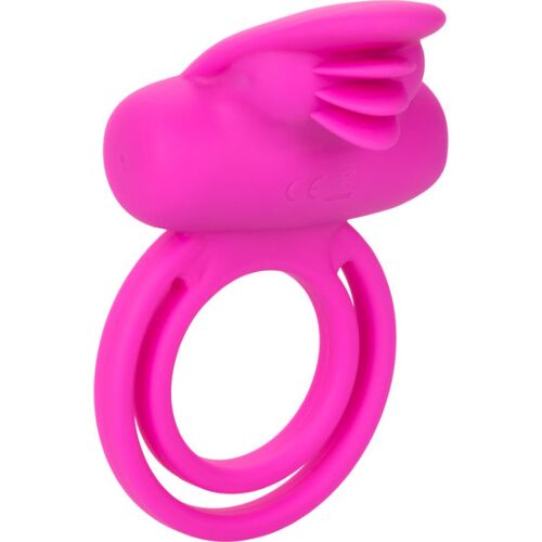 Anillo Pene CALEXOTICS DUAL CLIT FLICKER con vibración