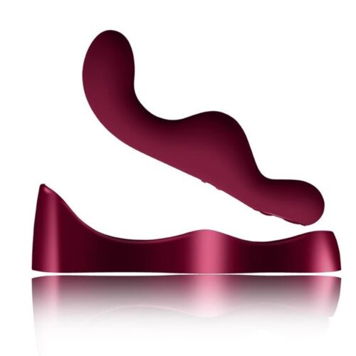Vibrador Punto G ROCKS-OFF Ruby Glow con control remoto