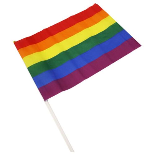 Banderín grande PRIDE con bandera LGBT para tus celebraciones