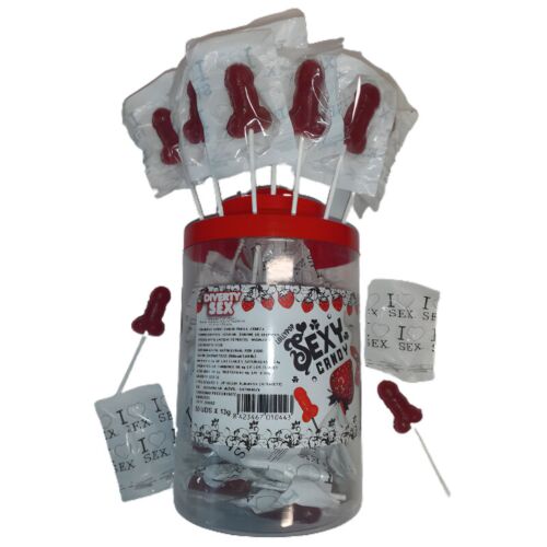 Caramelos Divertidos Diablo Picante - Piruletas en forma de pene