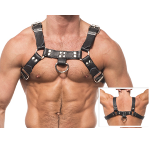 Arnés Leather Body Chain Harness III para Hombre