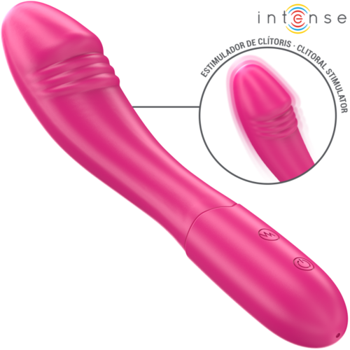 Vibrador Intense Fun Belinda 19 cm flexible y potente