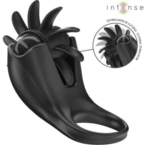 Anillo vibrador Intense Mabel con estimulador clitoridiano