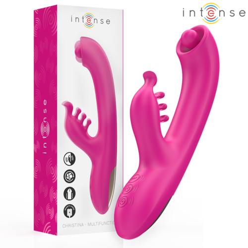 Vibrador Rabbit Intense Christina con 3 motores independientes