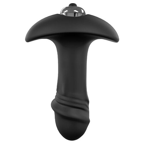 Plug Anal S Pleasures Butt Plug Twist con vibración y estrías