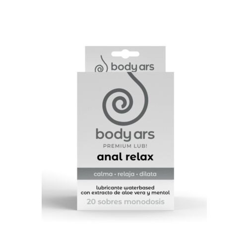Lubricante anal Body Ars monodosis 20x4ml