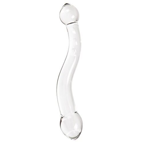Consolador S Pleasures Crystal POLARIS con masaje preciso