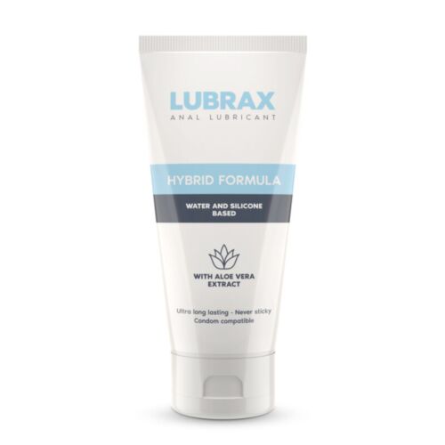 Lubricante anal híbrido Intimateline Lubrax 50 ml con Aloe Vera