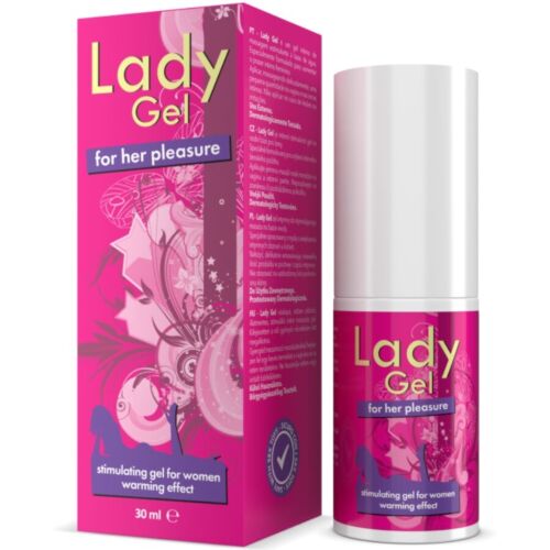 Gel Estimulante Intimateline Lady Gel 30 ml con Efecto Calor