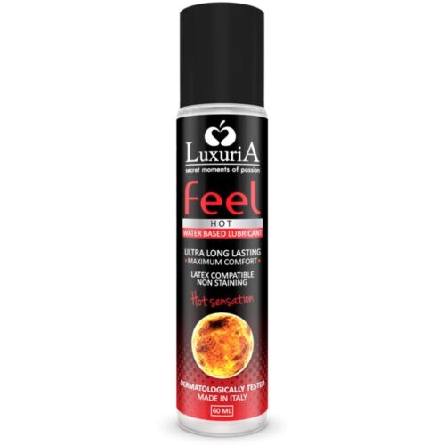 Lubricante Efecto Calor Intimateline Luxuria Feel Hot 60 ml