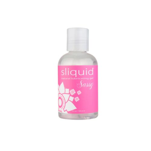 Lubricante Anal Sliquid Naturals Sassy 125ml Gel Espeso