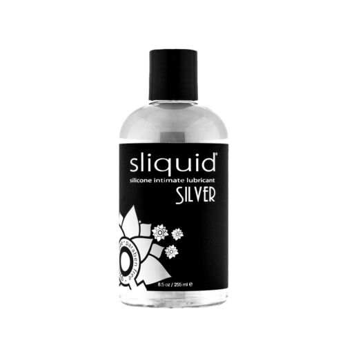 Lubricante Sliquid Naturals Silver 255ml - Base silicona concentrada