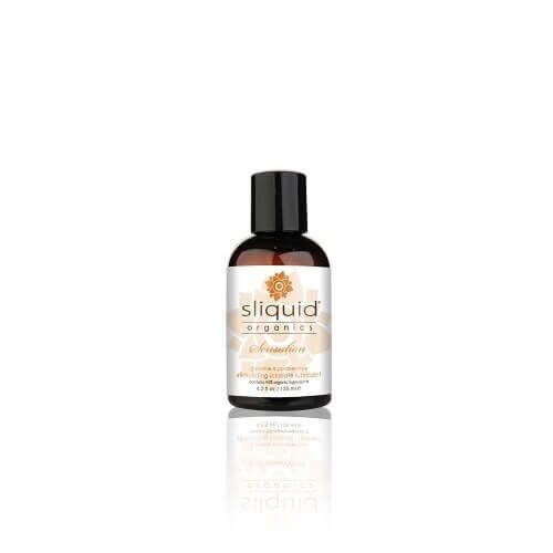 Lubricante Sliquid Organics Sensations 125 ml con ingredientes orgánicos