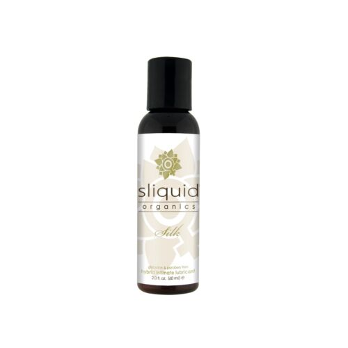 Lubricante Sliquid Organics Silk 59ml de base agua y silicona