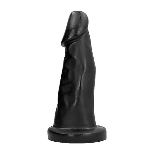 Dildo All Black Dong 27 cm con silicone hipoalergénico