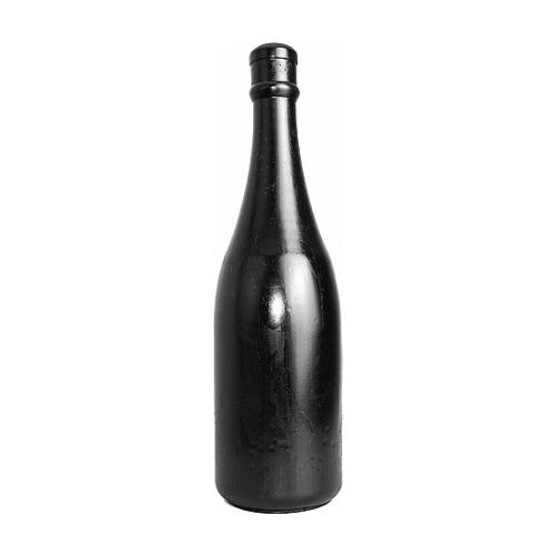 Plug anal ALL BLACK Botella Champán 34,5 cm
