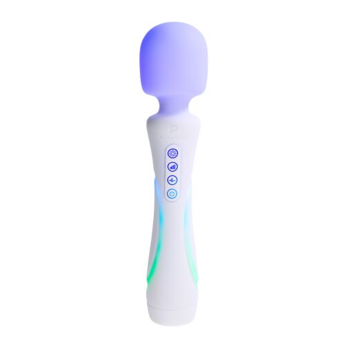 Varita Vibradora Paradise Pleasure The Wand con RGB