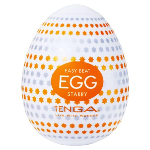 Masturbador Tenga EGG STARRY con texturas intensas