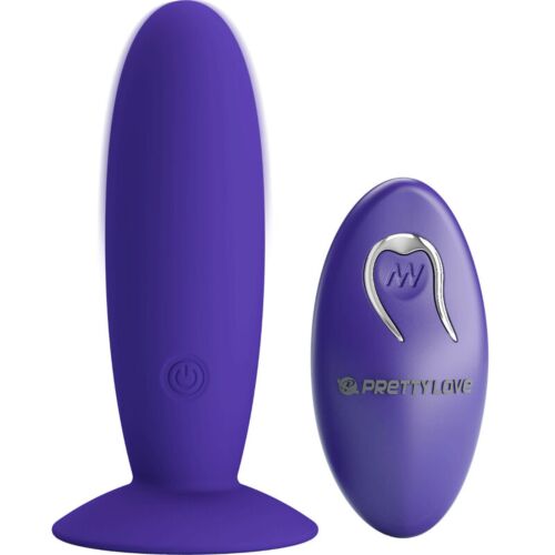 Plug Anal Vibrador Pretty Love Youth con Control Remoto