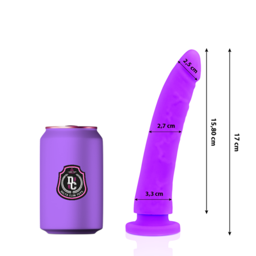 Dildo DELTACLUB 17 cm Silicona médica sin ftalatos