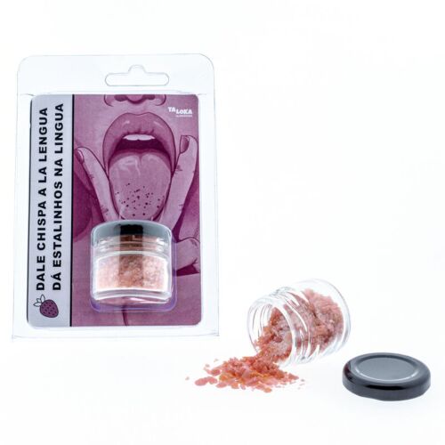 Caramelos Taloka Dale Chispa a la Lengua con sabor fresa