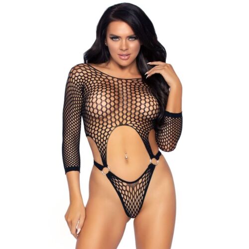 Body mujer Leg Avenue con detalle O-ring