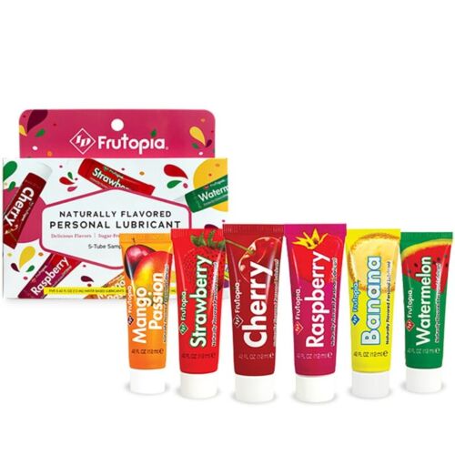 Lubricante ID Frutopia Pack 5 sabores