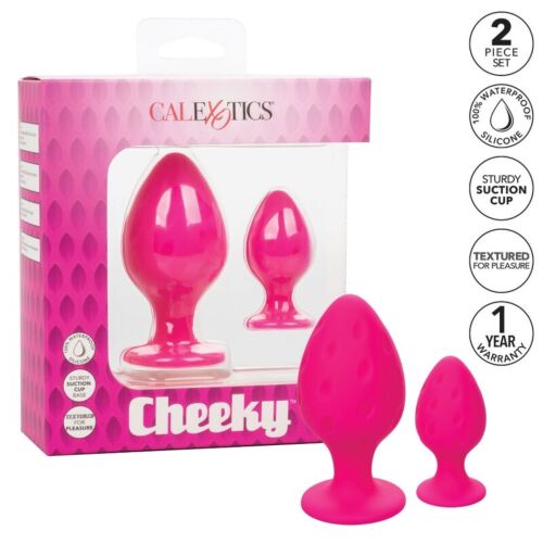 Plug Anal CaLexotics Cheeky Plugs con Textura Individual